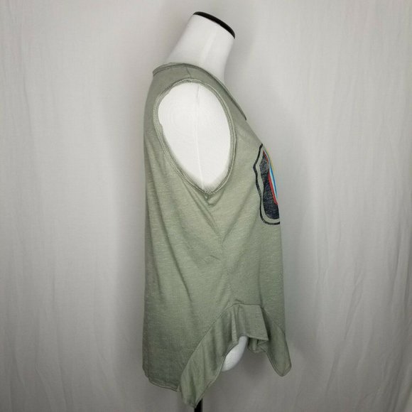 Jessica Simpson Vintage All 4 Love Graphic Tank - Picture 5 of 7